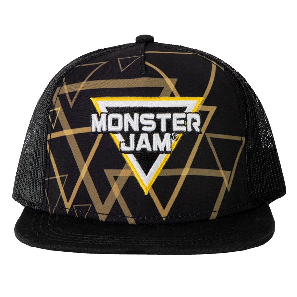 Monster Jam Triangles Cap