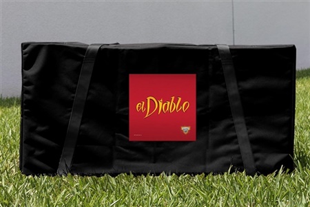 Monster Jam El Diablo Cornhole Carrying Case