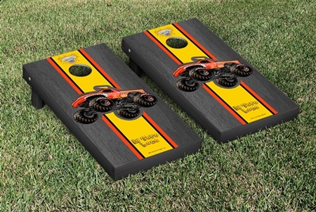 Monster Jam El Toro Loco Red Cornhole Game Set Onyx Stained Version