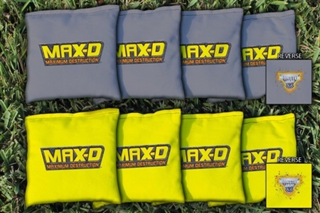 Monster Jam Max D Replacement Cornhole Bag Set (Corn-Filled)