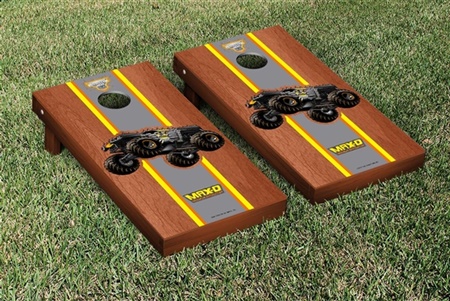 Monster Jam Max D Cornhole Game Set Rosewood Stained Version