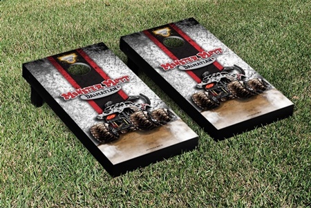 Monster Jam Monster Mutt Dalmatian Cornhole Game Set Vintage Version