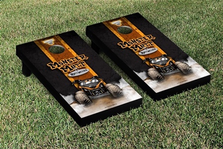 Monster Jam Monster Mutt Rottweiler Cornhole Game Set Vintage Version