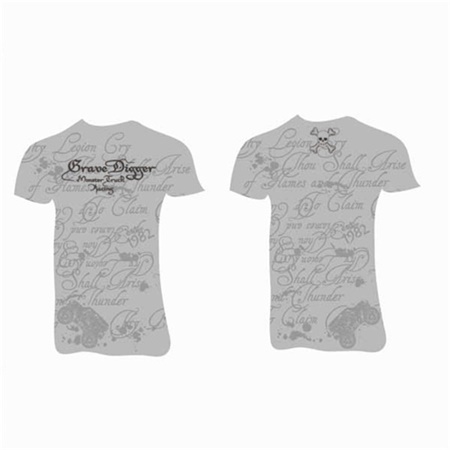 Grave Digger Ladies Quote Tee