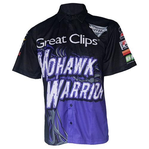 Great Clips Mohawk Warrior Driver Shirt