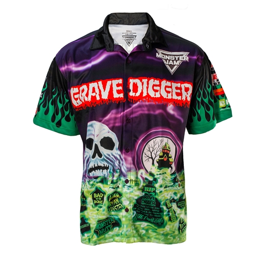 Grave Digger Driver Shirt Series 2