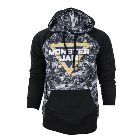 Monster Jam Series Black Hoodie