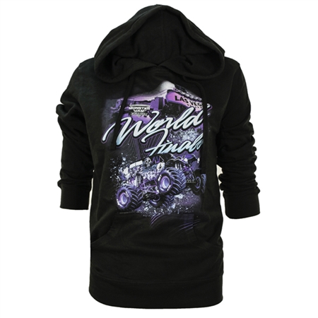 World Finals XVIII Script Ladies Black Hoodie