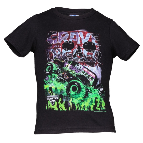 Grave Digger Ghost Eyes Youth Tee