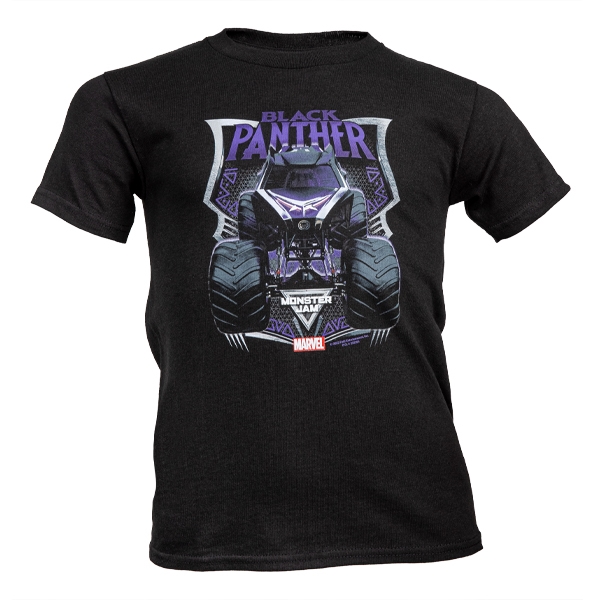 Monster Jam Black Panther 2023 Youth T-Shirt
