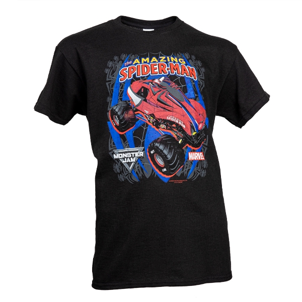 Monster Jam Spiderman 2023 Youth T-Shirt