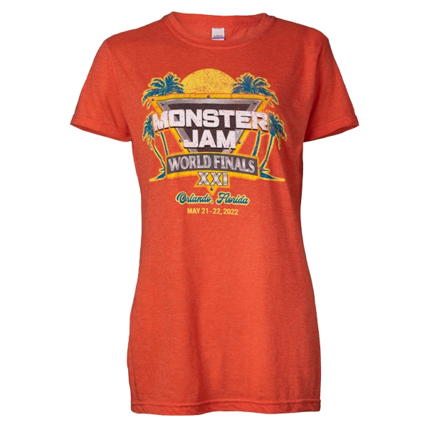 Monster Jam World Finals 2022 Sun Palm Lady Tee