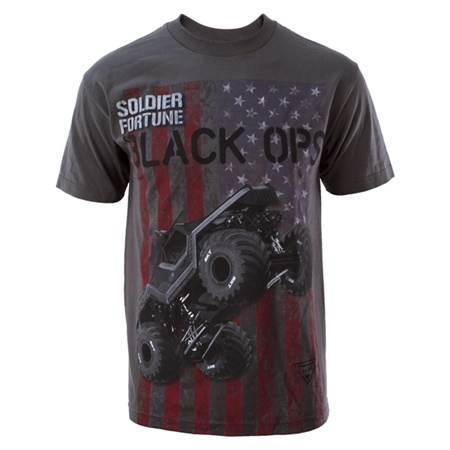 Soldier Fortune Black Ops Flag Tee