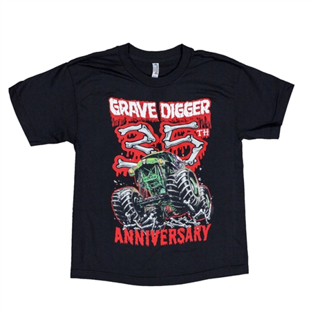 Grave Digger 35th Anniversary Youth Tee
