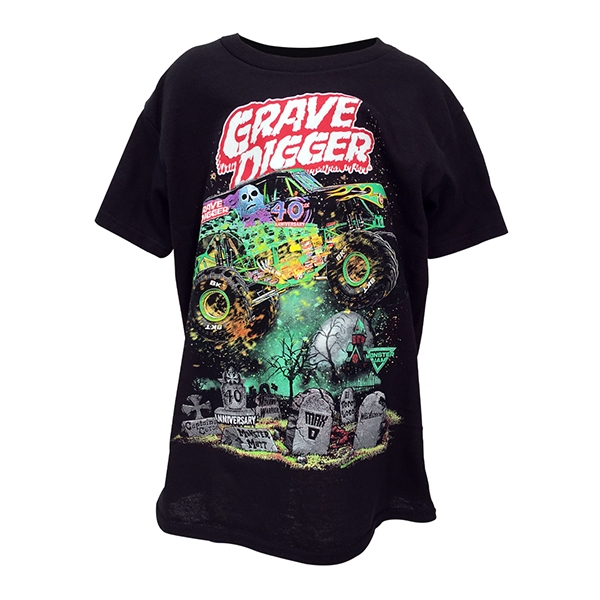 Grave Digger 40th Graves Youth Tee