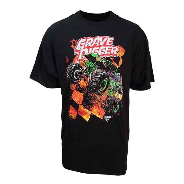 Grave Digger 40th Mist Tee