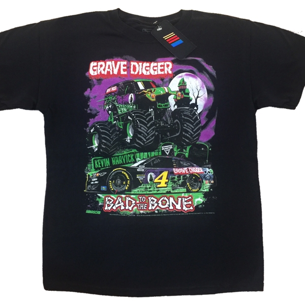 Grave Digger Kevin Harvick Youth Tee