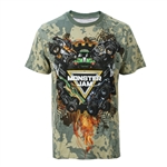 Monster Jam Series 2017 Camo Tee