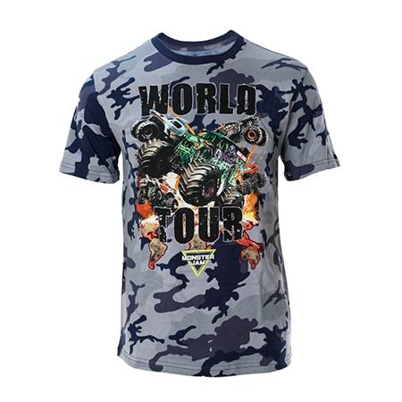 Blue Camo World Tour Tee