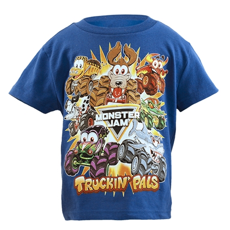 Truckin' Pals Blue Toddler Tee