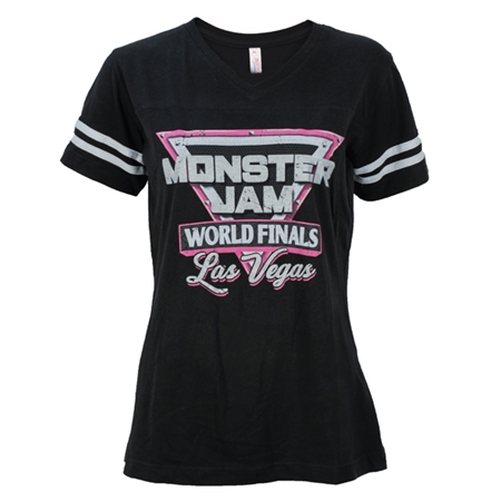 World Finals XVIII Glitter Logo Ladies Tee