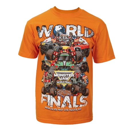World Finals XVIII Grunge Orange Tee
