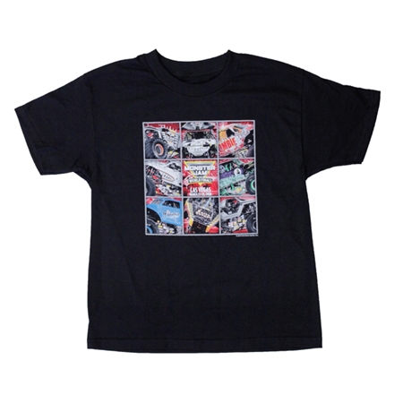 Monster Jam World Finals Block Youth Tee