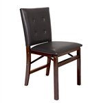 Stakmore Parson Upholstered Back Folding Chair