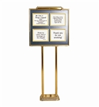 Four Listing Dual Pedestal Directory