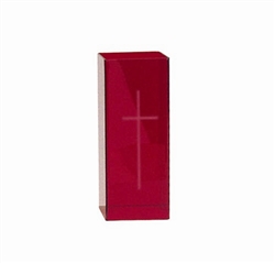 Replacement Ruby Mortuary Glass