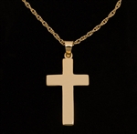 14K Gold Cross