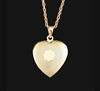 14K Gold Heart