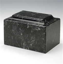 Ebony Cultured Marble Urn