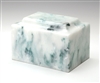 Teal Ionian Cultured Marble Urn