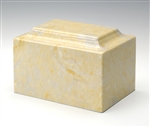 Golden Wheat Ionian Cultured Marble Urn