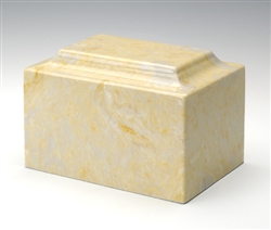 Golden Wheat Ionian Cultured Marble Urn