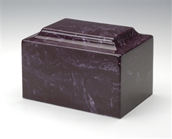 Navy Cultured Marble Urn