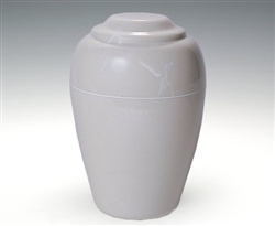 Ivory Grecian Cultured Marble Urn