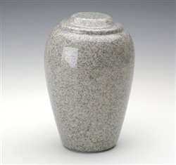 Mist Gray Grecian Cultured Marble Urn