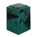 Emerald Agean Cultured Marble Urn