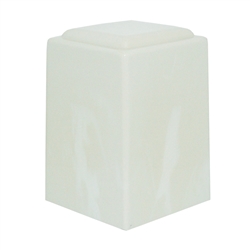 Ivory Agean Cultured Marble Urn