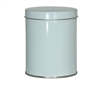 White Round Tin