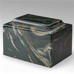 Camouflage Ionian Cultured Marble Urn
