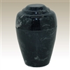 Ebony Small Grecian Cultured Marble Urn