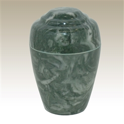 Emerald Small Grecian Cultured Marble Urn