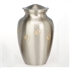 Paw Print Urn, Pewter Finish