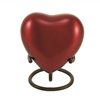 Crimson Keepsake Heart