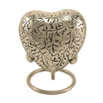 Silver Oak Keepsake Heart