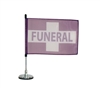 Magnetic Funeral Flag