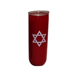 7-Day Star of David Candle